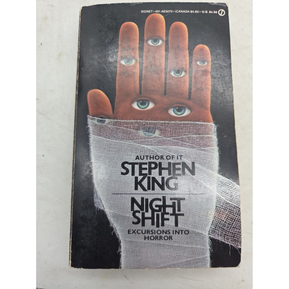 Stephen King Night Shift First Signet Edition Vintage Horror Paperback